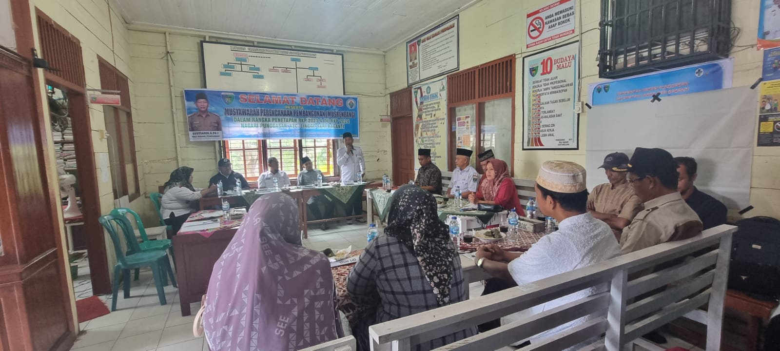 PUSKESMAS AIR HAJI menghadiri Musrembang di Nagari Punggasan Selasa,16 November 2022