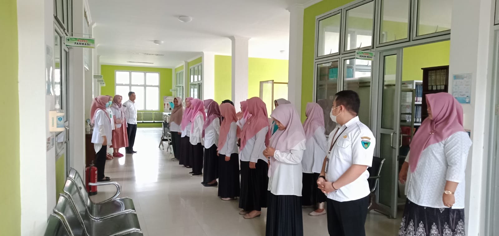 APEL PAGI SEBAGAI SARANA INFORMASI TERBARU PUSKESMAS BALAI SELASA