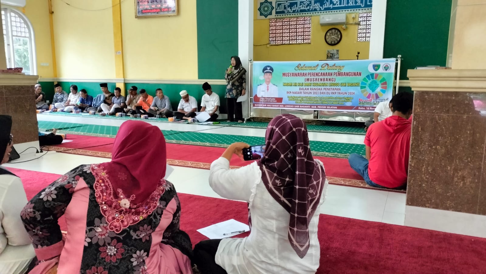 PUSKESMAS AIR HAJI Musrembang di Nagari Air Haji BARAT  Rabu,16November 2022