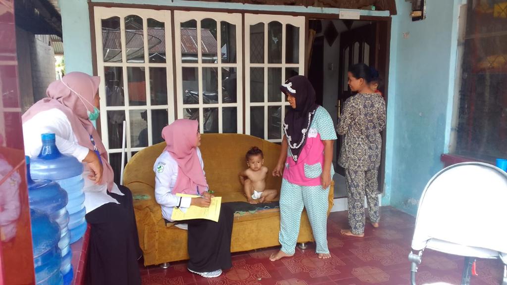 KUNJUNGAN RUMAH DALAM RANGKA  INTERVENSI KASUS DBD DI NAGARI AMPANG TAREH PUSKESMAS LUMPO.