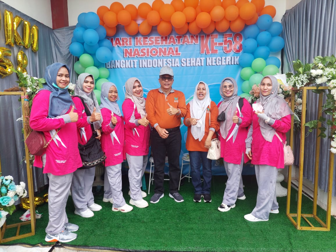 Puskesmas TJ. Beringin Memperingati HKN ke-58 Tahun 2022 di Dinas Kesehatan Kab. Pessel 
