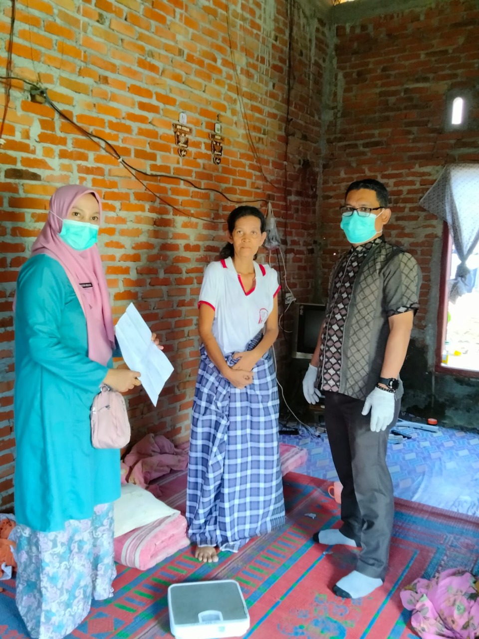 Puskesmas TJ. Beringin lakukan Kegiatan “Kunjungan BTA Positif” ke Lunang Utara