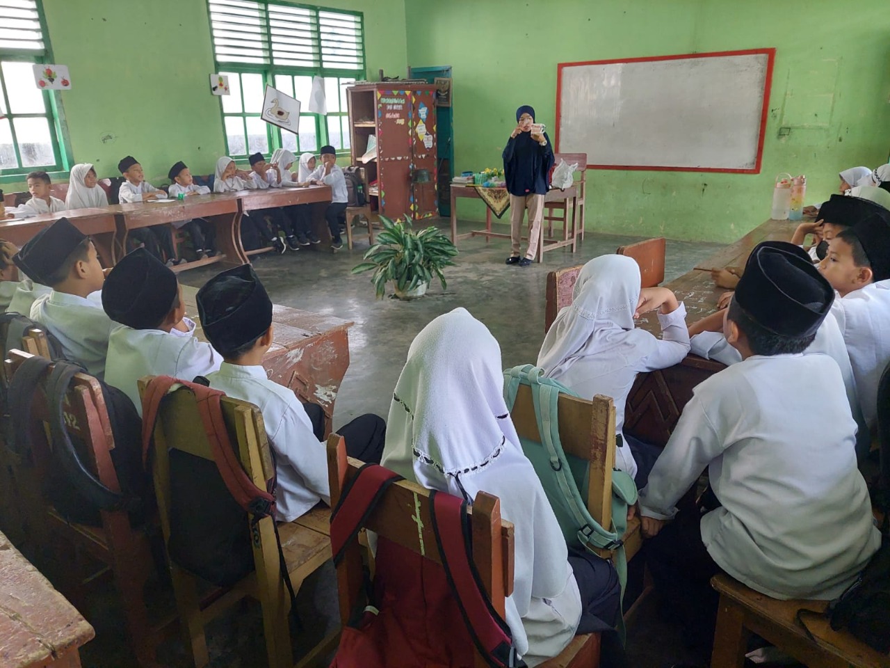  Puskesmas TJ. Beringin 18 November 2022 laksanakan  Kegiatan UKGS Ke SDN 05 