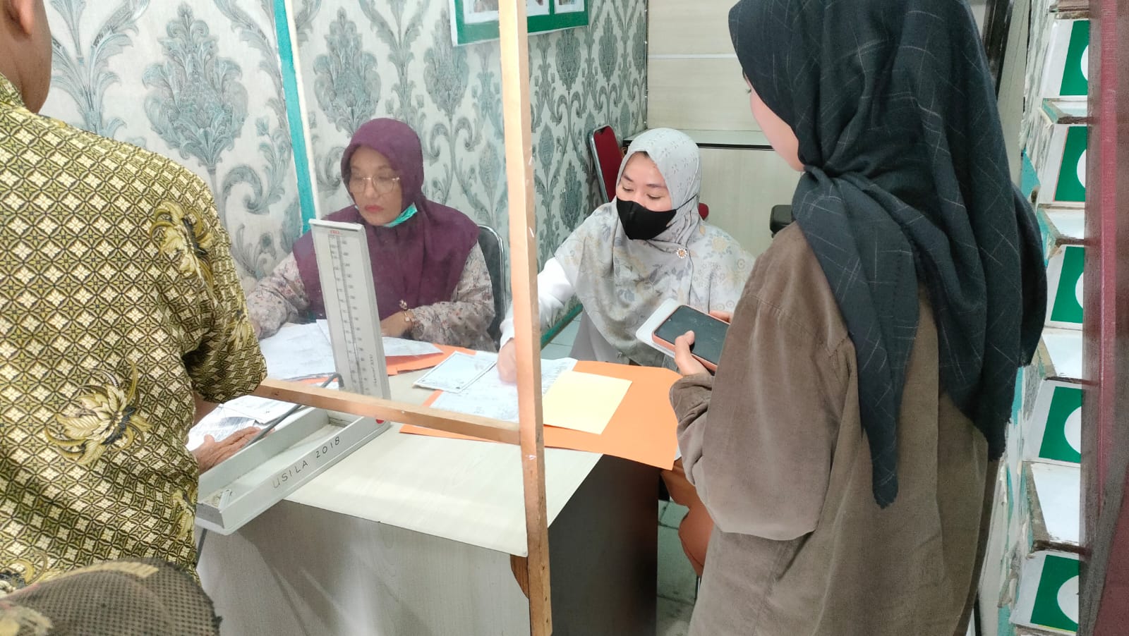 Pelayanan Di Poliklinik Usia Lanjut Puskesmas Air Haji Sabtu,19 November  2022
