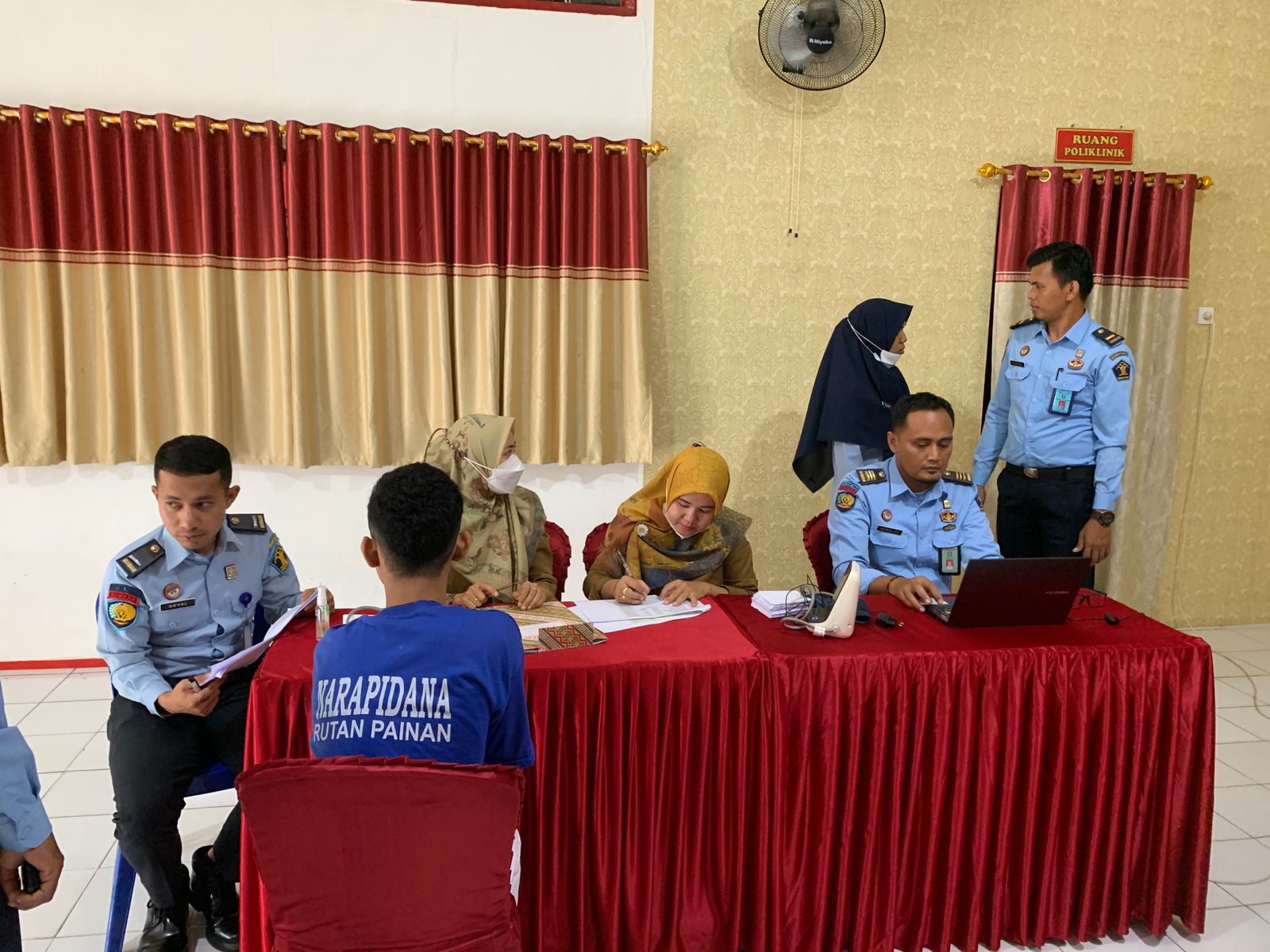 Pelayanan Kesehatan di RUTAN Painan  Puskesmas  Salido
