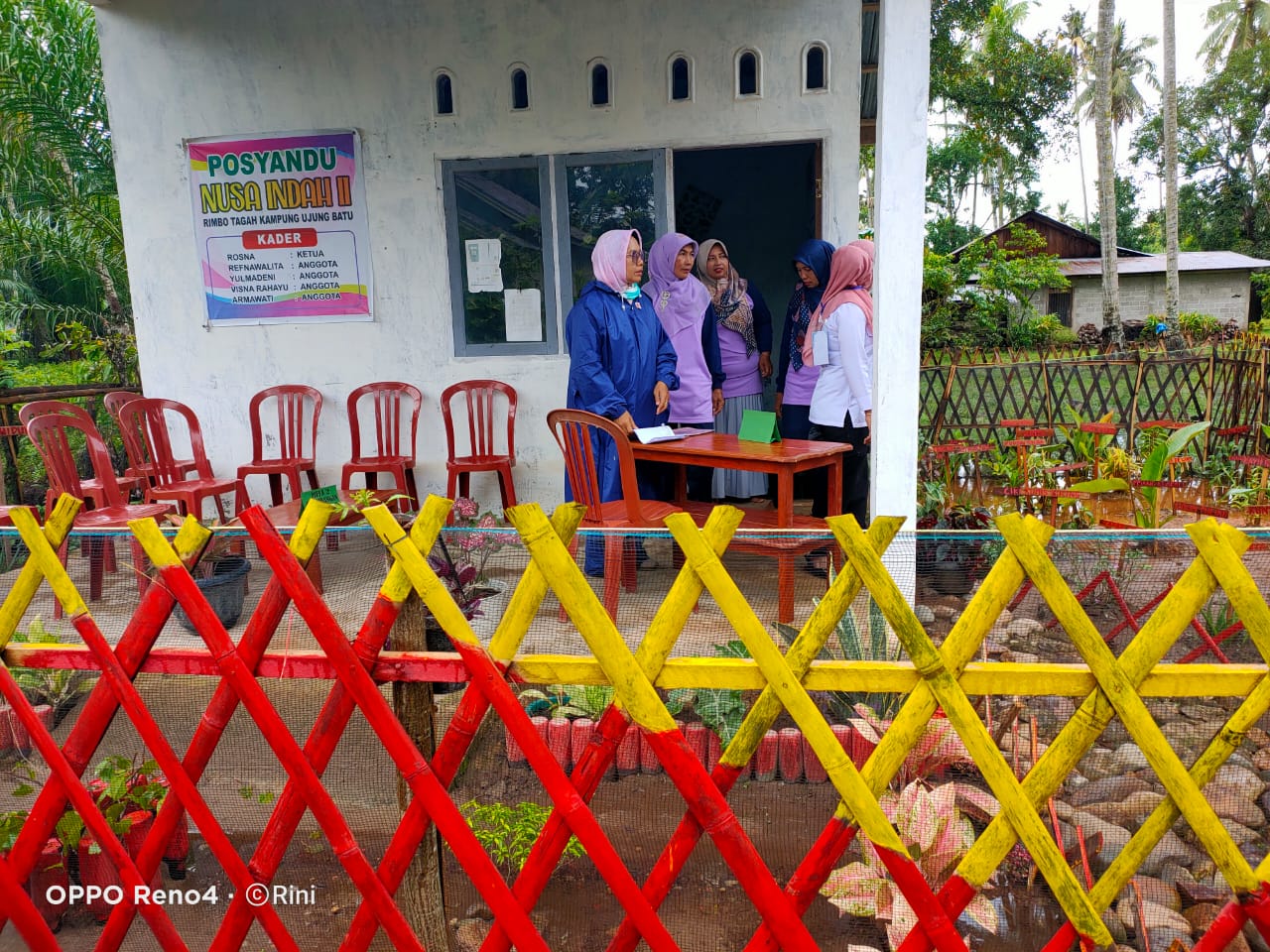 Puskesmas Pasar Kuok.. Pelaksanaan kegiatan perlombaan toga ( tanaman obot keluarga) antar Posyandu 