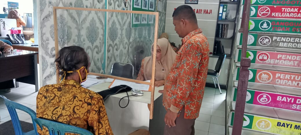 Pelayanan Di Poliklinik Usia Lanjut Puskesmas Air Haji , Kamis 24 November  2022