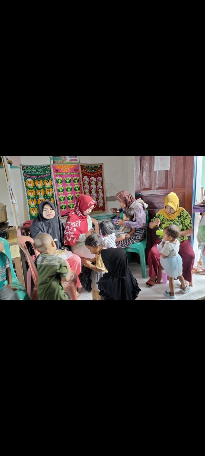 Puskesmas Air Haji  Kamis 24 November 2022 laksanakan Pos Gizi nagari Air Haji Barat. Daerah binaan 