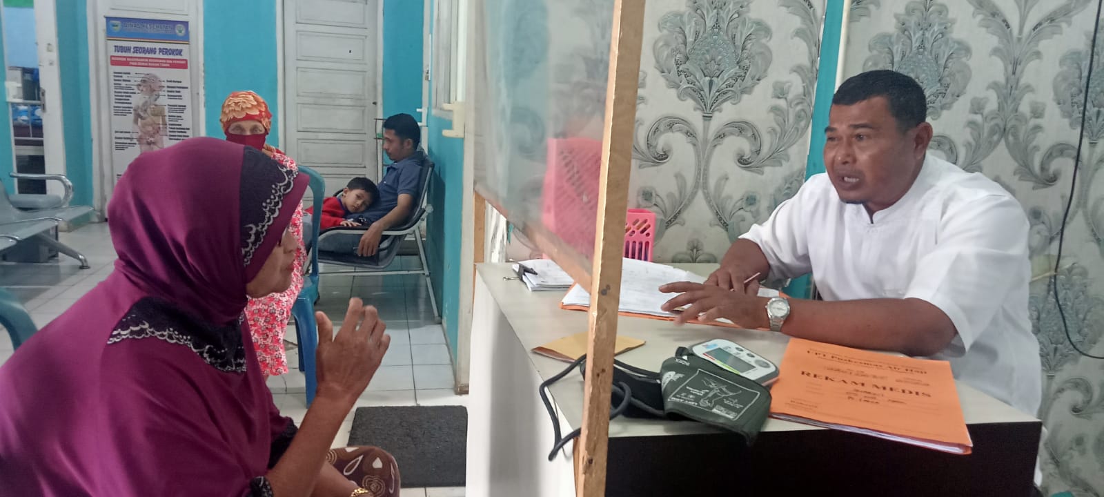 Pelayanan Di Poliklinik Usia Lanjut Puskesmas Air Haji ,Jumat 25 November  2022