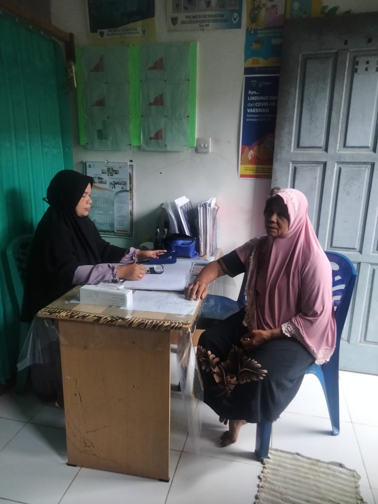 Puskesmas Air haji Poskesri mr gd timur tgl 25 November 2022  Kegiatan : Pelayanan dasar kesehatan