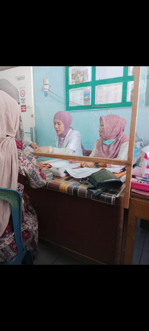 PELAYANAN POLI UMUM,PUSKESMAS AIR HAJI, SABTU 26 NOVEMBER 2022.