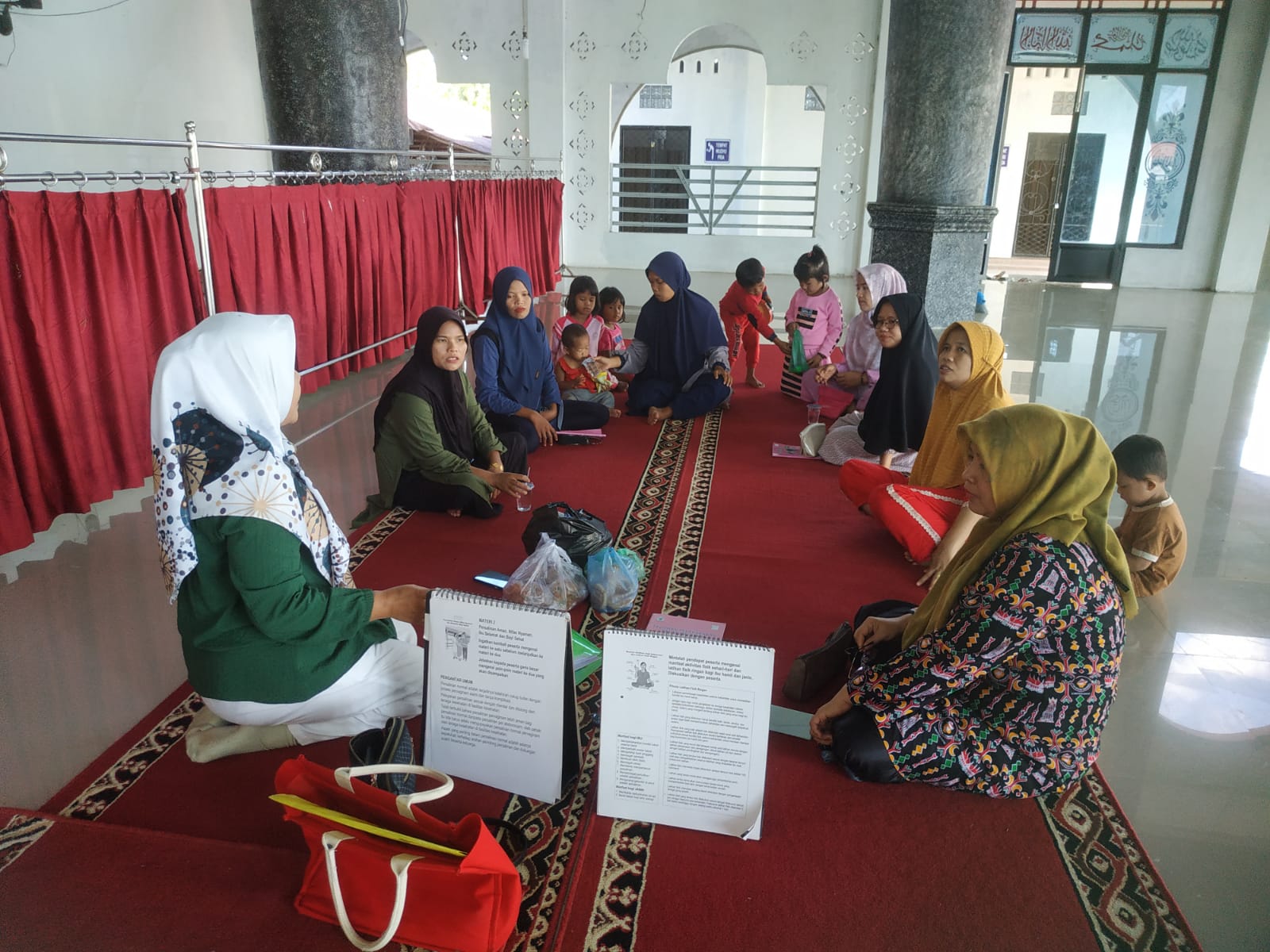 KEGIATAN KELAS IBU HAMIL Pertemuan Ke Dua DI Kampung Lubuk Anau   PUSKESMAS PASAR BARU