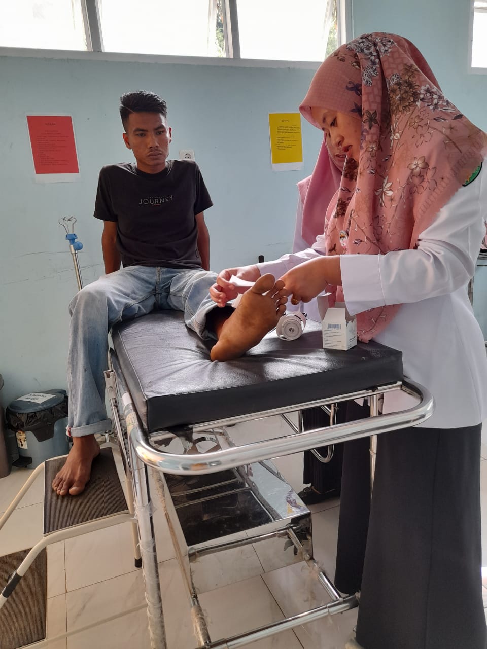 Puskesmas air haji  Tgl 26 -11-2022 Pelayanan di ruang rawat inap RRI