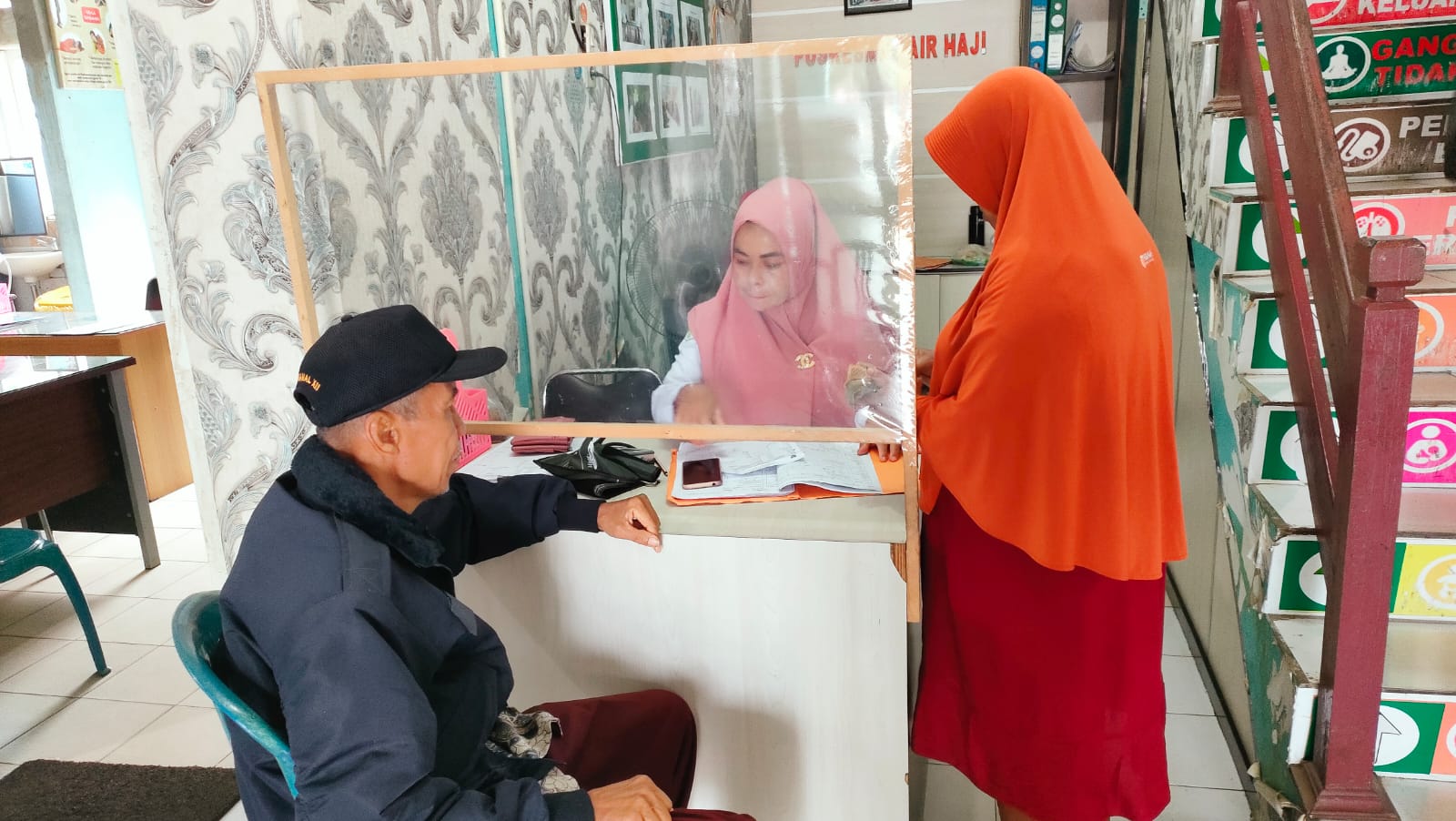 Pelayanan Di Poliklinik Usia Lanjut Puskesmas Air Haji , Senin, 28  November  2022