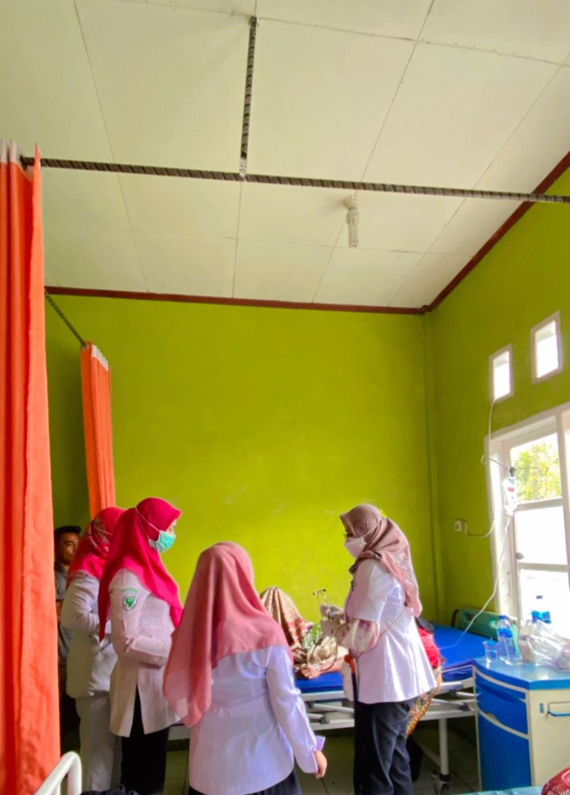 Puskesmas air haji  Tgl 28 -11-2022 Pelayanan di ruang rawat inap RRI