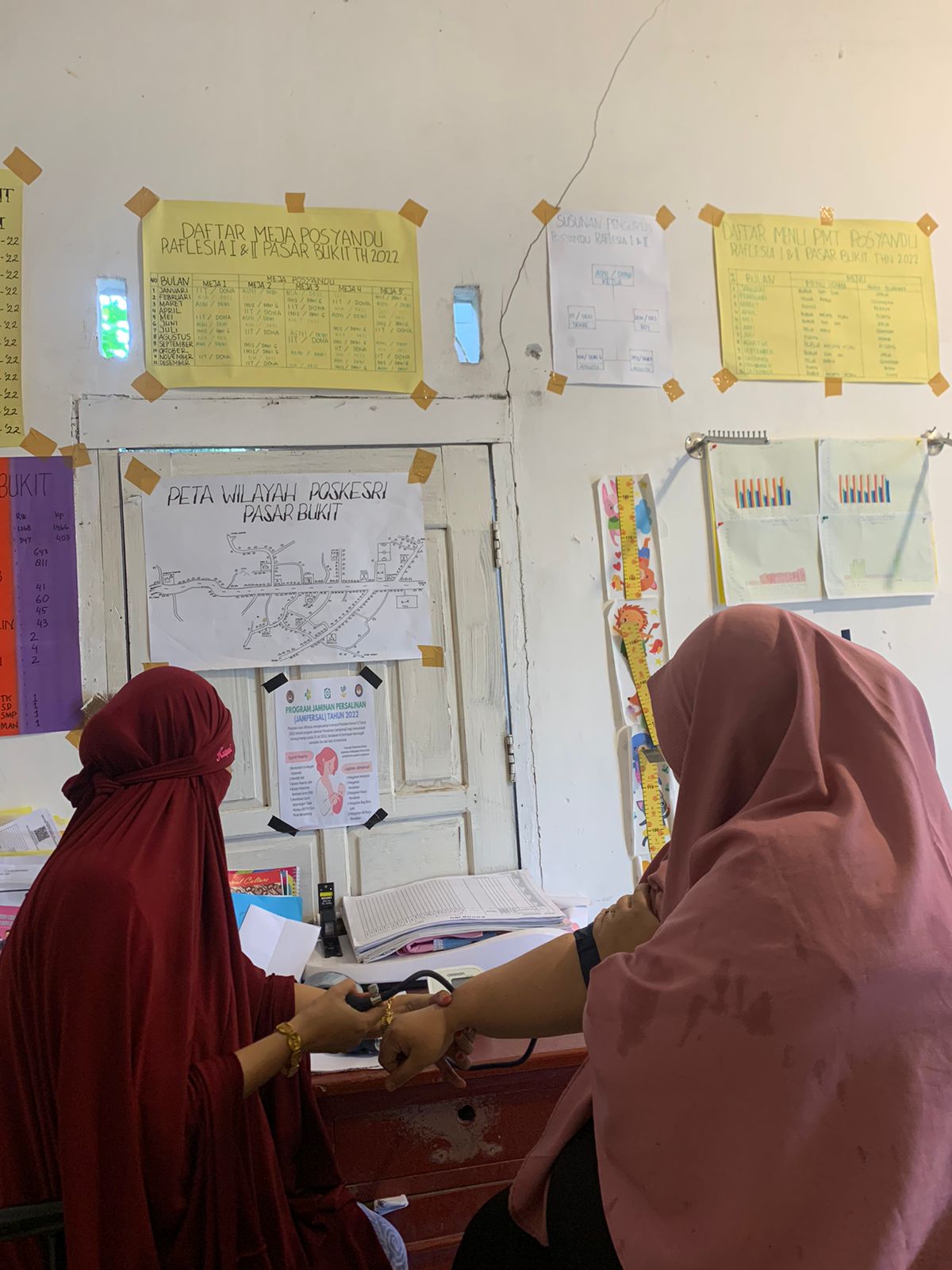 Puskesmas Air haji Poskesri Pasar Bukit tgl 28 November 2022  Kegiatan : Pelayanan dasar kesehatan