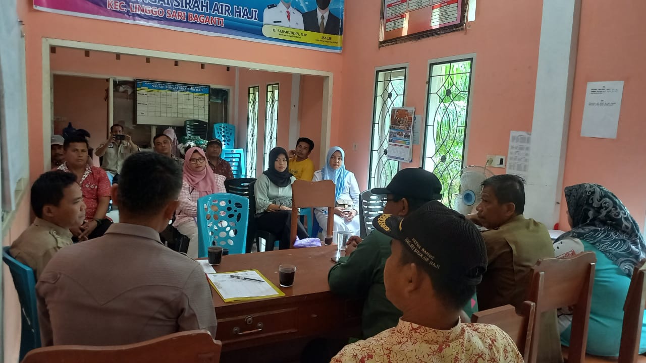 Puskesmas Air Haji Senin 28 November 2022  Musyawarah Nagari Khusus (MUSNAGSUS) Nagari Sungai Sirah 