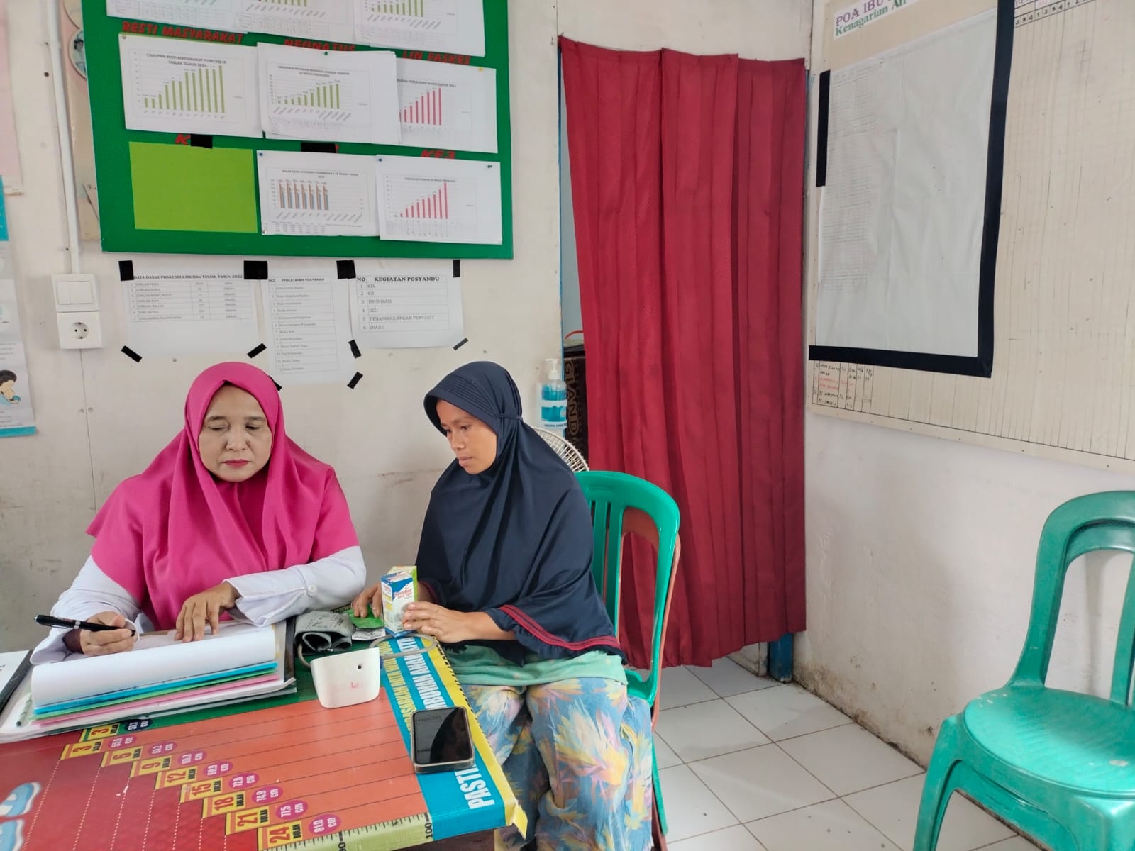 Puskesmas Air haji Poskesri Lb Tanjak  Senin, tgl 28 November 2022  Kegiatan : Pelayanan dasar keseh