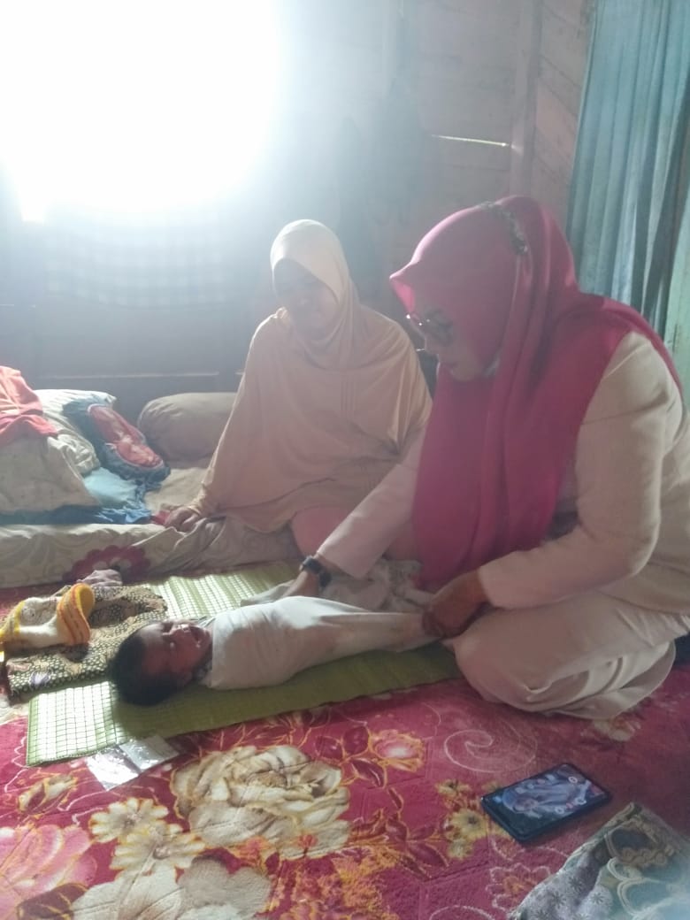 Puskesmas Air haji Senin,28-11-2022 Poskesri muara air haji  Kegiatan: kunjungan Neonatus di daerah 