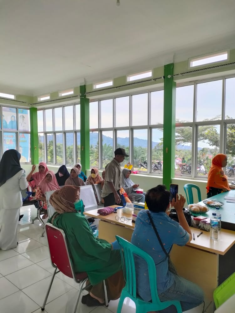 Pemeriksaan HBA1c dan kimia darah yang dilakukan kepada PROLANIS di Puskesmas Rahul. 