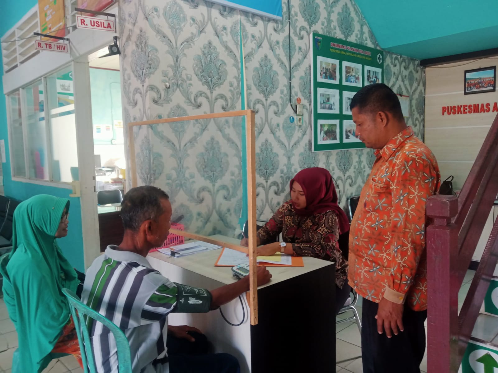 Pelayanan Di Poliklinik Usia Lanjut Puskesmas Air Haji , 1 desember  2022
