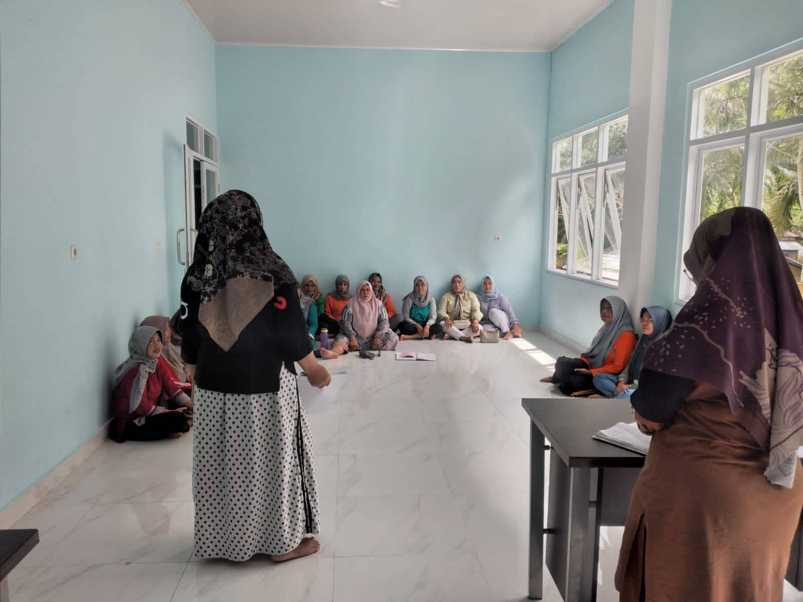 LOKAKARYA MINI LINTAS SEKTORAL PUSKESMAS KAYU GADANG BERSAMA BIDAN DESA