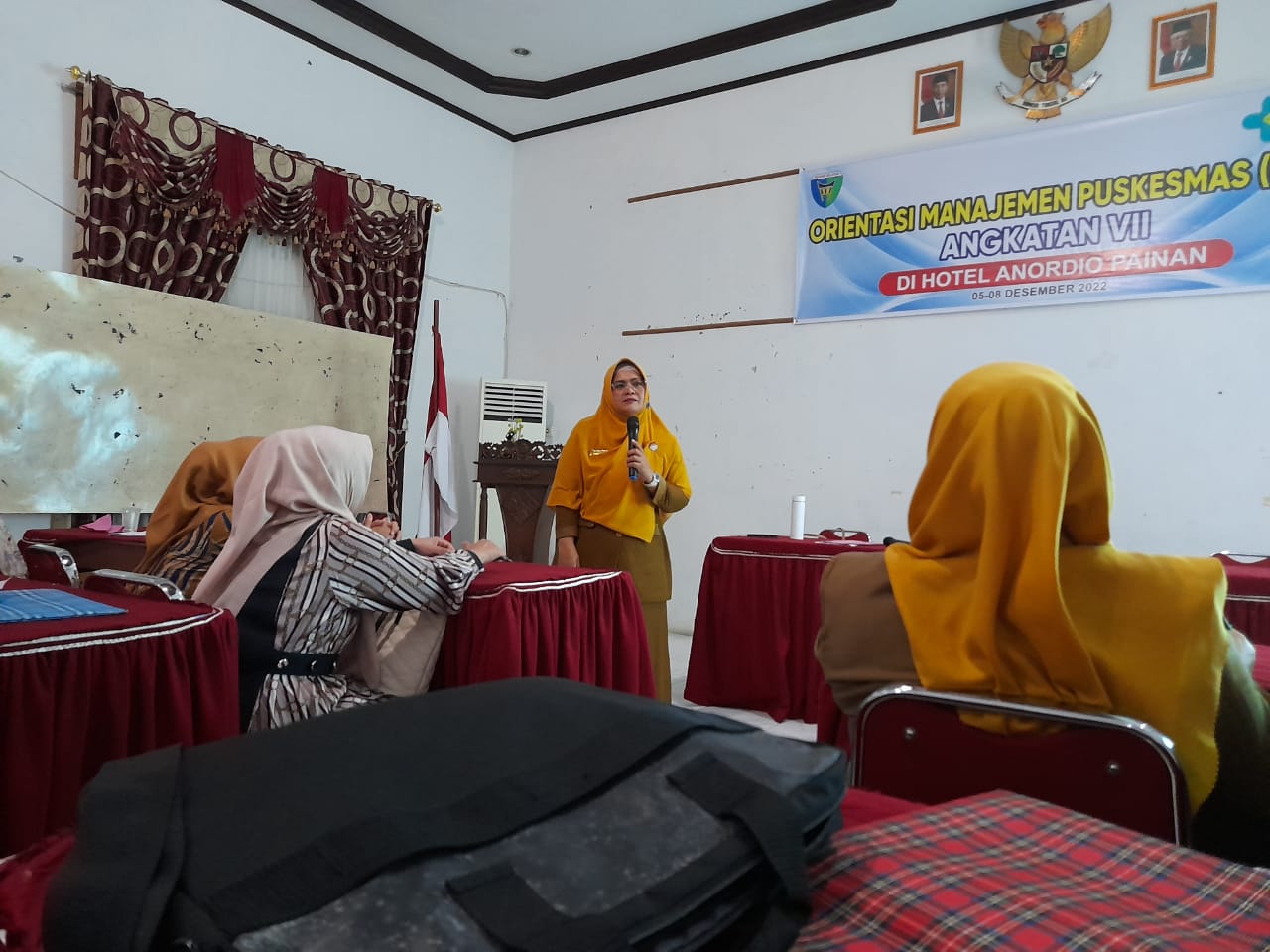 PUSKESMAS KAYU GADANG PERTEMUAN MANAJEMEN PUSKESMAS SE KABUPATEN PESISIR SELATAN