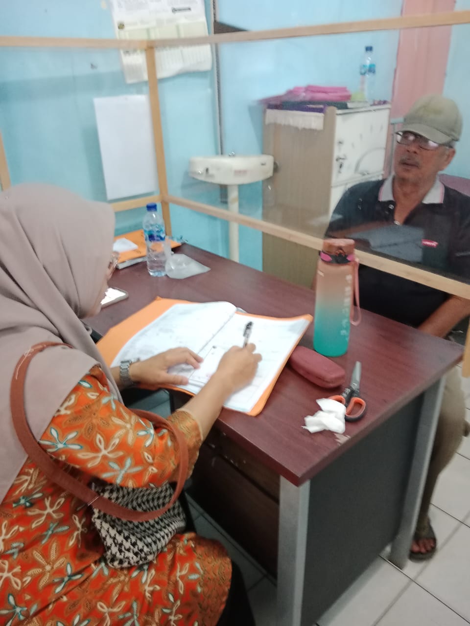 Pelayanan Di Poliklinik Usia Lanjut Puskesmas Air Haji , Kamis 08 Desember  2022