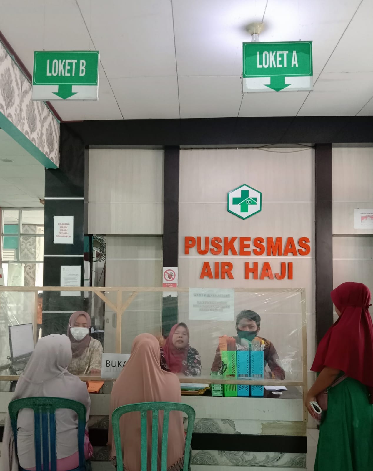 PUSKESMAS AIR HAJI KAMIS, 08 DESEMBER 2022 RUANGAN REKAM MEDIS