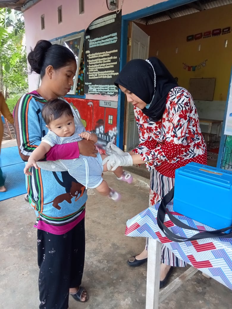 PELAKSANAAN POSYANDU RUTIN BULANAN MANGGA 1 DAN MANGGA 2 NAGARI INDERAPURA TIMUR