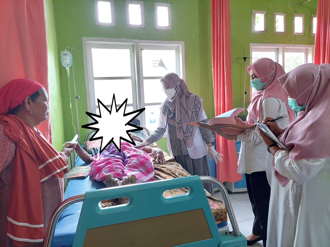 Puskesmas air haji  Tgl 14-12-2022 Pelayanan di ruang rawat inap RRI