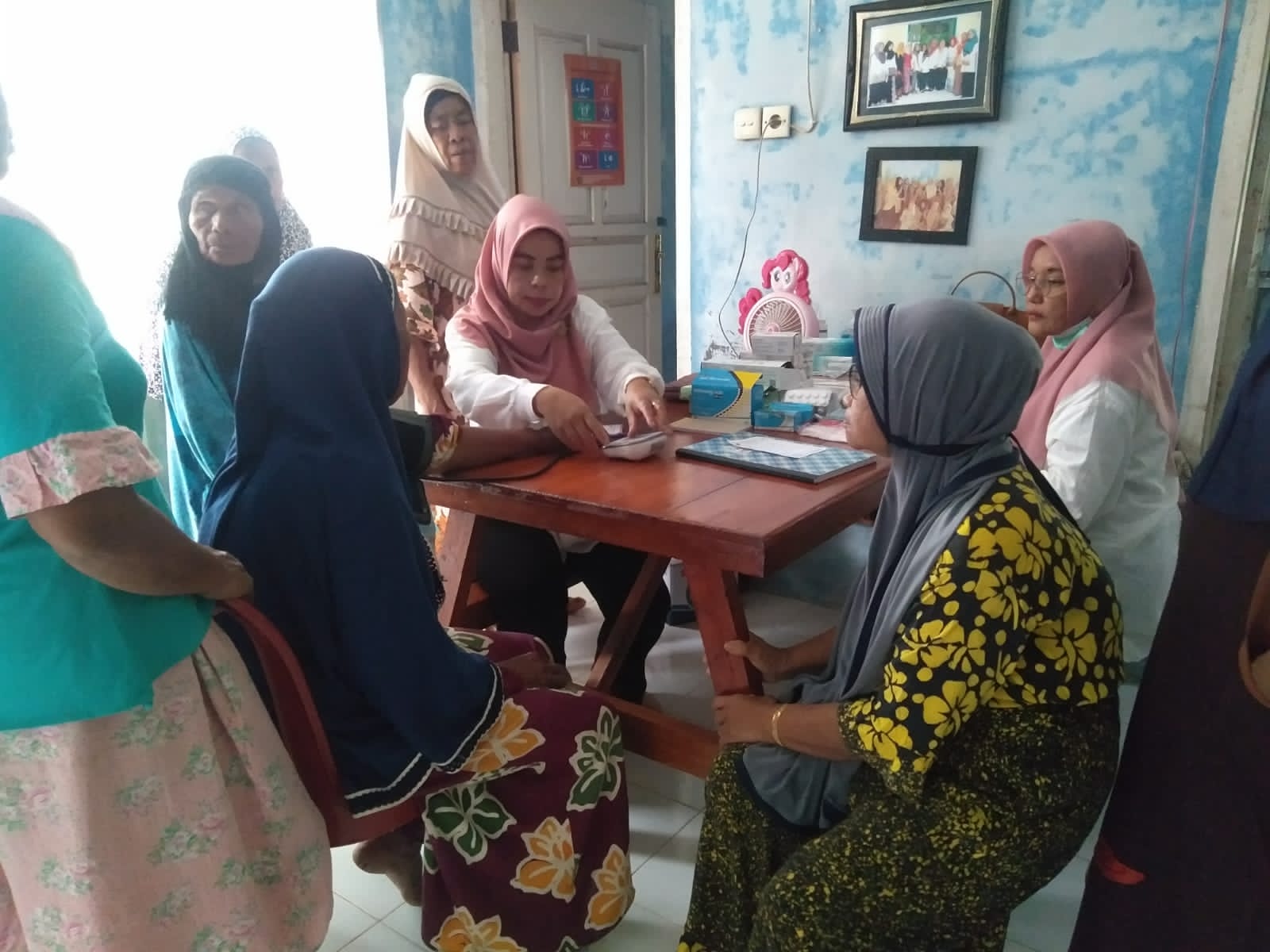 Pelayanan Di Posyandu Lansia Puskesmas Air Haji  , Murah Jambu 14  November  2022
