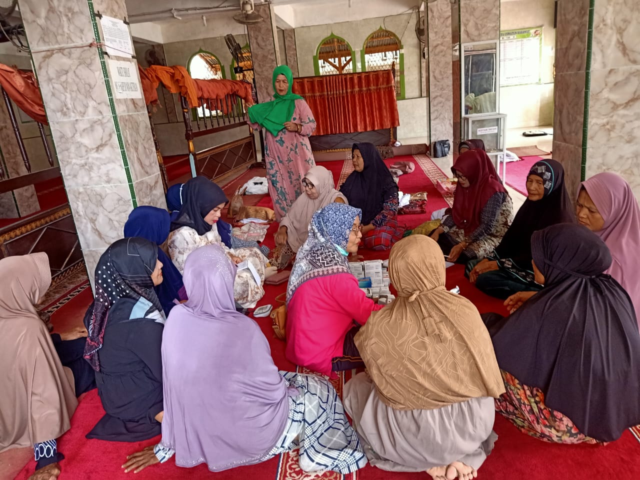 Pelayanan Di Posyandu Lansia Puskesmas Air Haji  , PS.Punggasan 17 Desember 2022