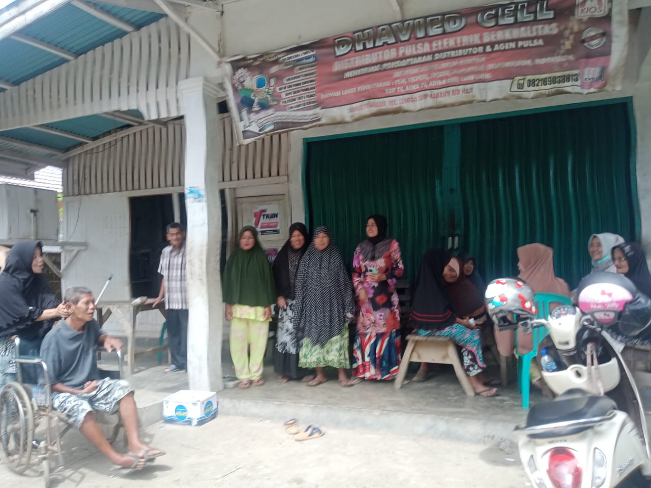 Pelayanan Di Posyandu Lansia Puskesmas Air Haji  , Air Haji Barat  Sabtu 17  Desember  2022