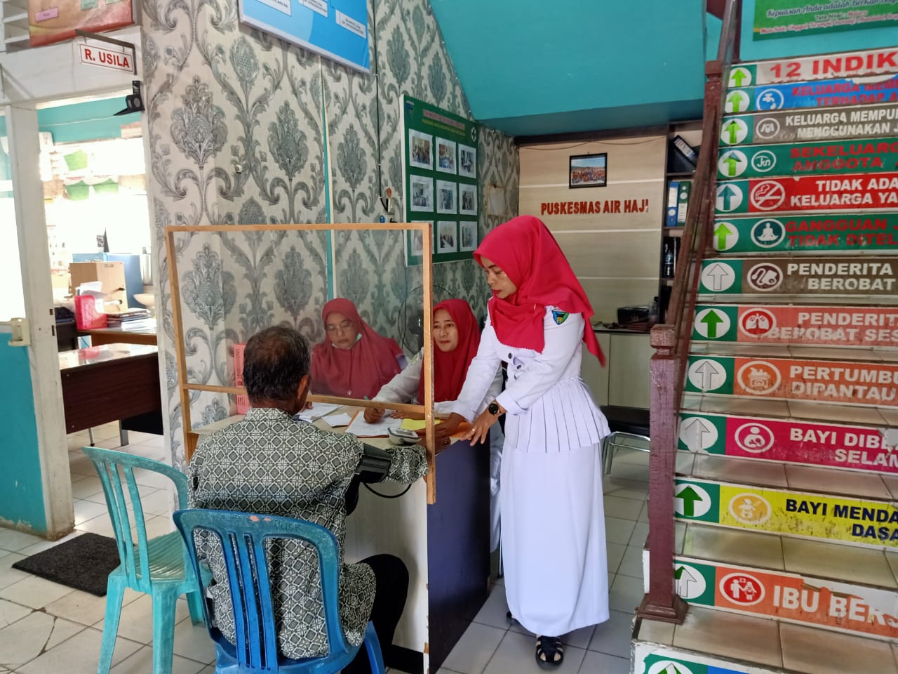 Pelayanan Di Poliklinik Usia Lanjut Puskesmas Air Haji , Senin 19 Desember  2022