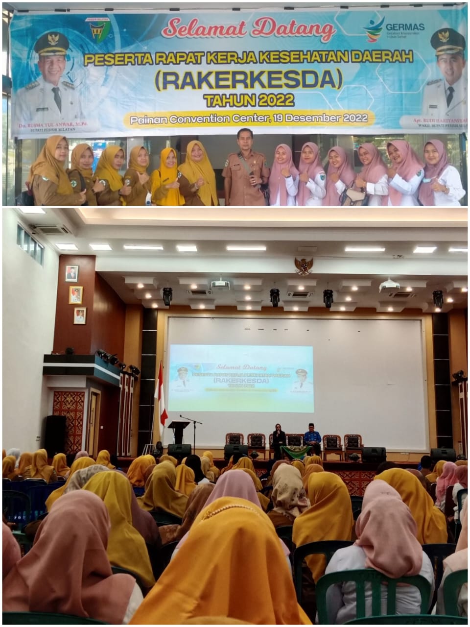 Rakerkesda  Monev Program Kesehatan Pemerintah Kabupaten Pesisir Selatan  Puskesmas Rahul, 