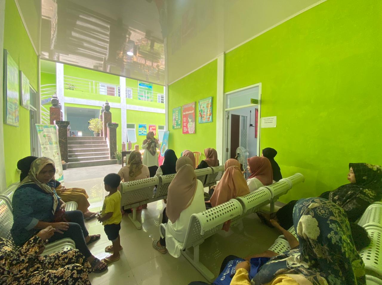 GERAKAN IBU HAMIL SEHAT UNTUK TURUNKAN STUNTING DAN ANGKA KEMATIAN IBU. PUSKESMAS INDERAPURA
