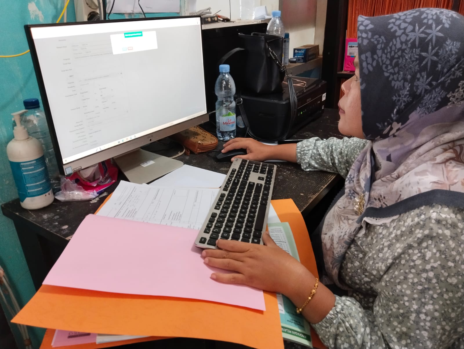 PUSKESMAS AIR HAJI KAMIS,  23 DESEMBER 2022 RUANGAN REKAM MEDIS