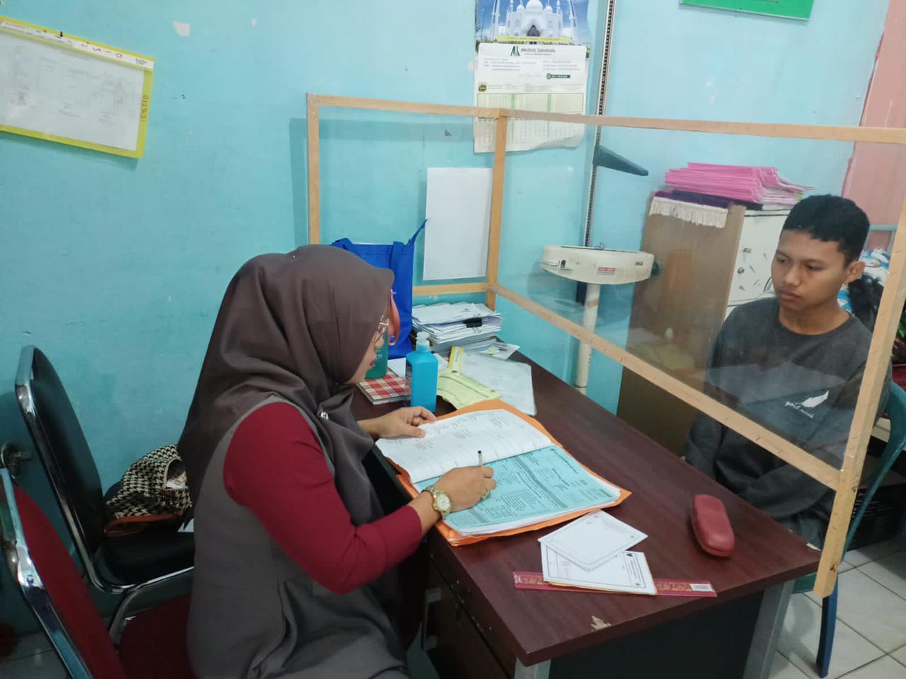 PELAYANAN POLI UMUM,PUSKESMAS AIR HAJI, JUMAT 23 DESEMBER 2022