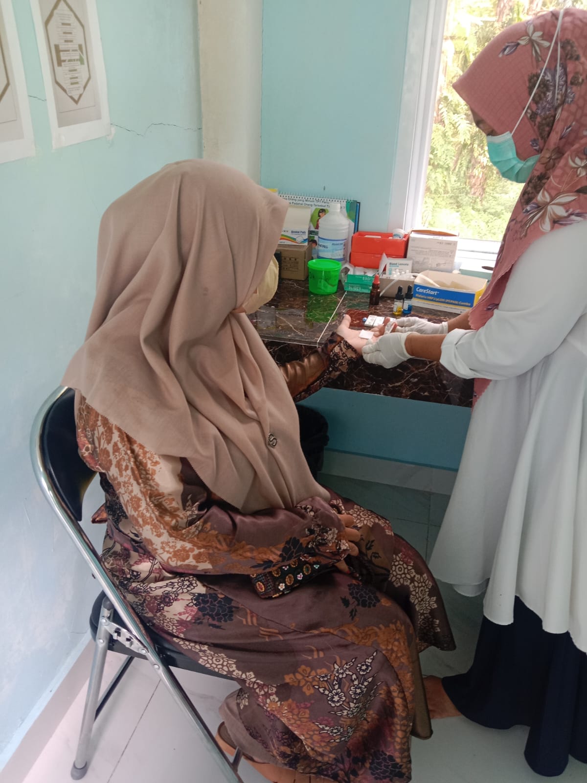 Pelaksanaan Deteksi Dini Triple Eliminasi ( HIV, HBsAg, Shypilis ) pada Ibu Hamil* Pusk Kayu Gadang 