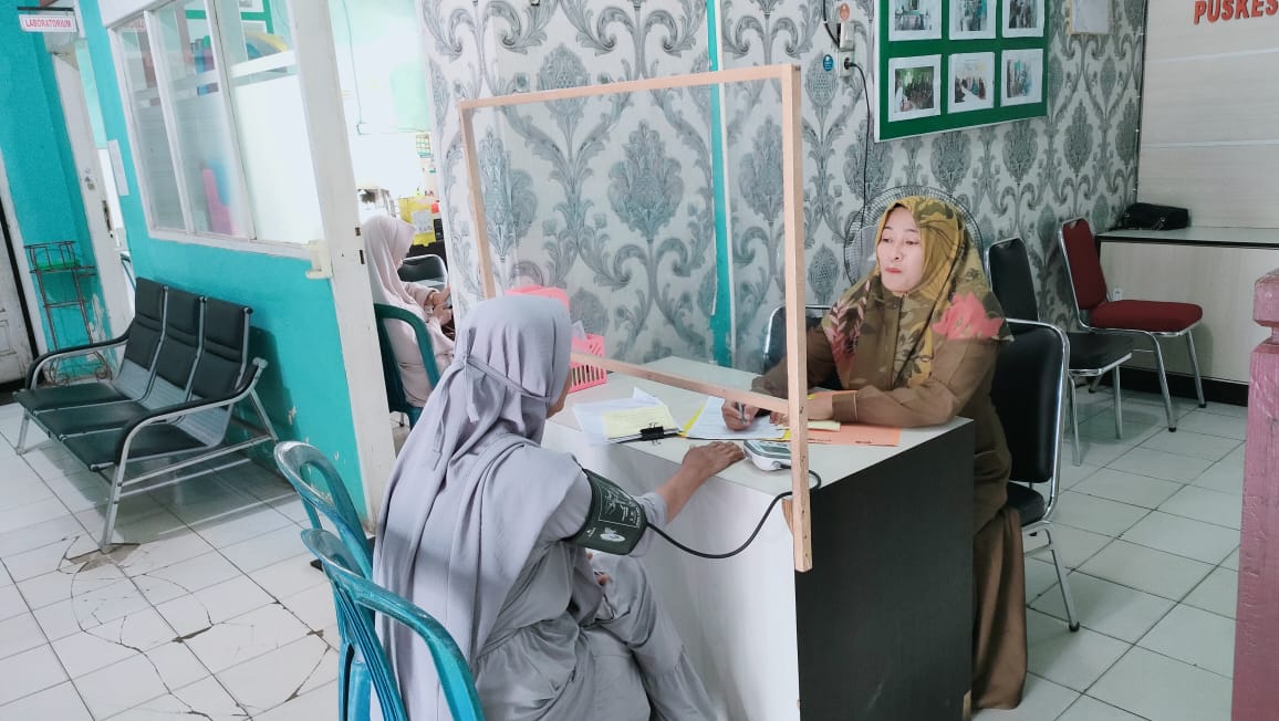 Pelayanan Di Poliklinik Usia Lanjut Puskesmas Air Haji , Selasa 27 Desember  2022