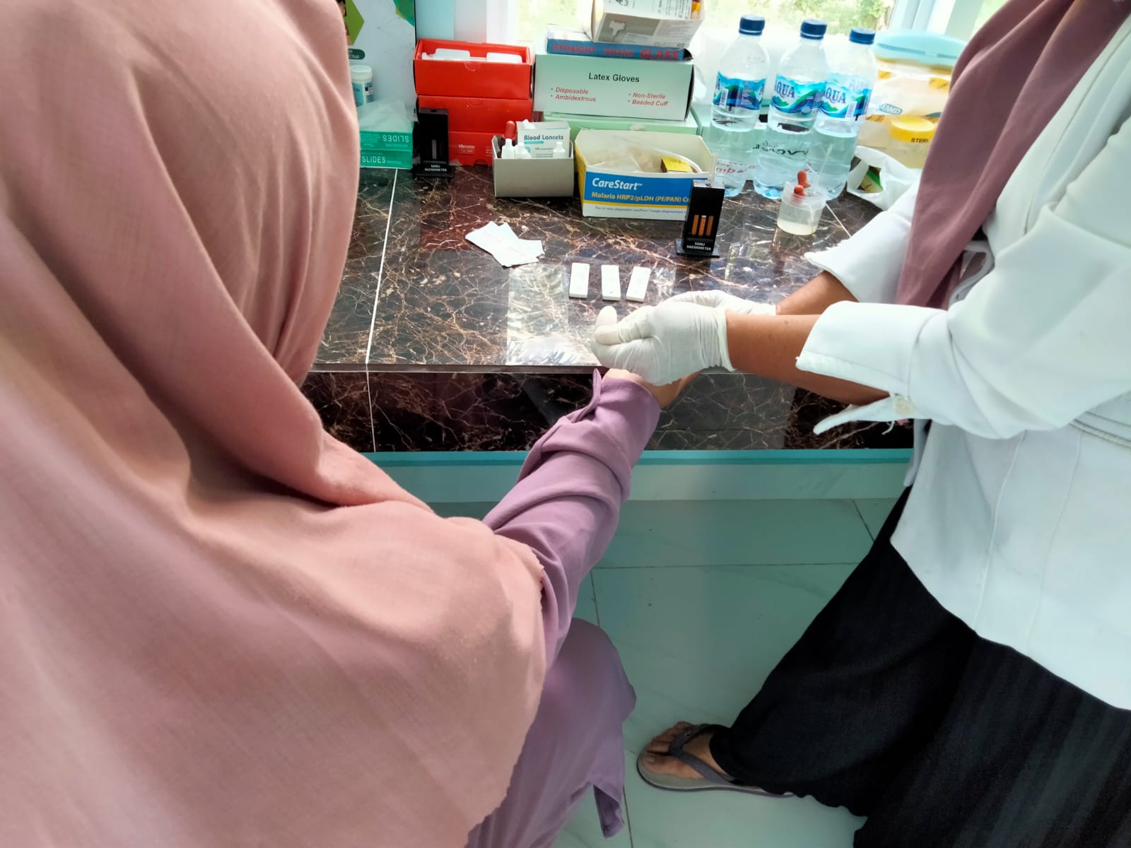 Puskesmas Air pura Deteksi Dini Triple Eliminasi ( HIV, HBsAg, Shypilis ) pada Ibu Hamil* 