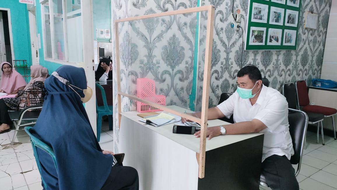 Pelayanan Di Poliklinik Usia Lanjut Puskesmas Air Haji , Rabu 28 Desember  2022