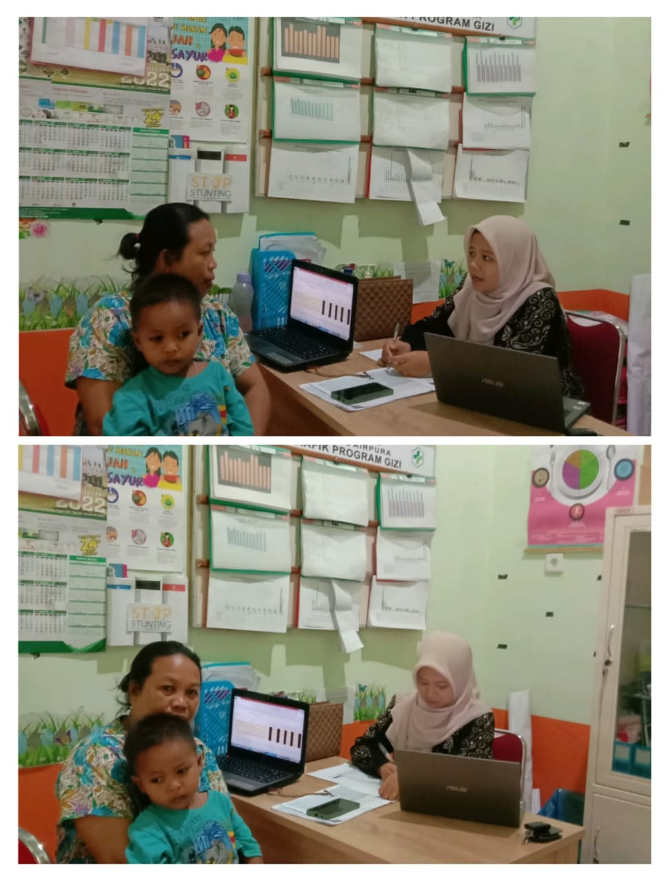 PUSKESMAS AIRPURA POLI GIZI  PELAYANAN PADA GIZI KURANG/STUNTING DALAM MENDUKUNG PASAN MANDE 