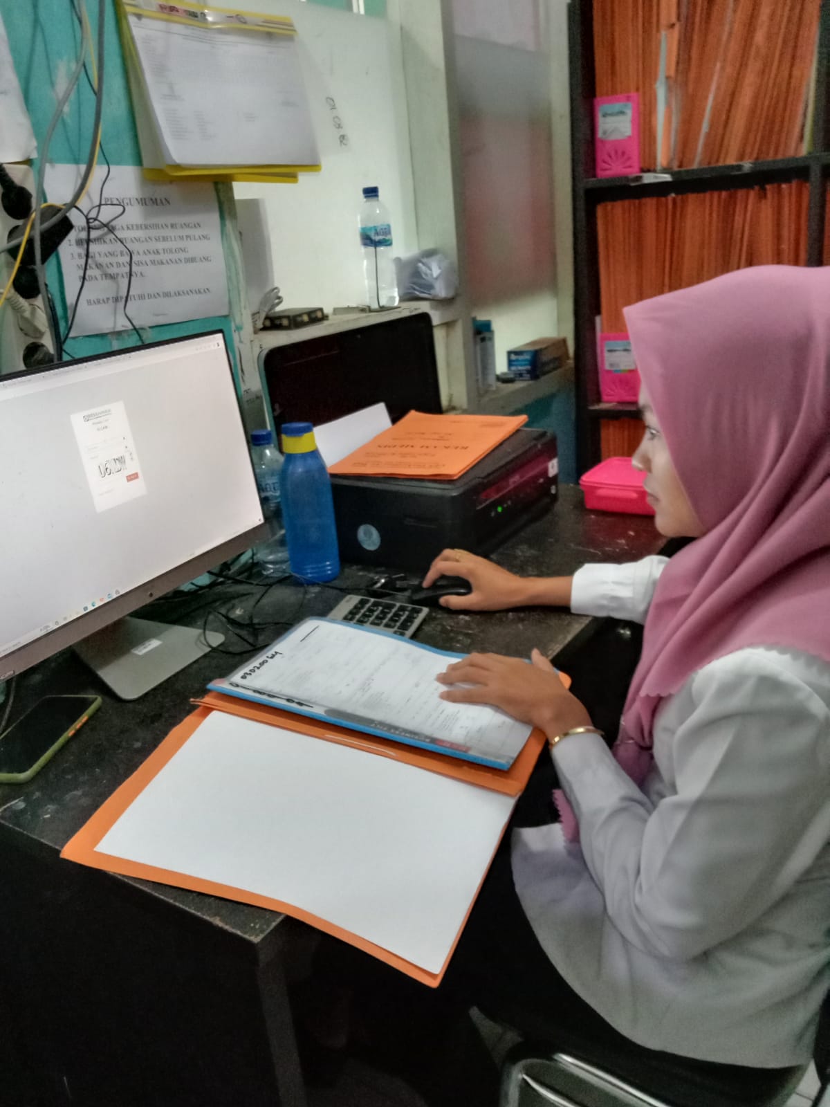 PUSKESMAS AIR HAJI SELASA, 03 JANUARI 2023 RUANGAN REKAM MEDIS