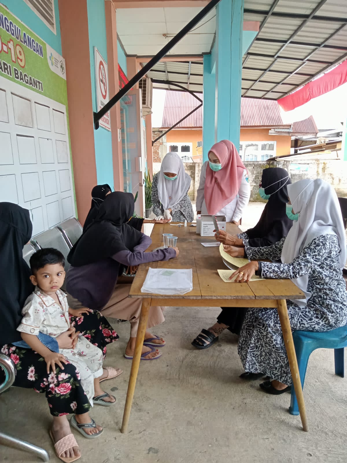 Pelayanan HIV di puskesmas air haji tanggal 4 Januari 2023