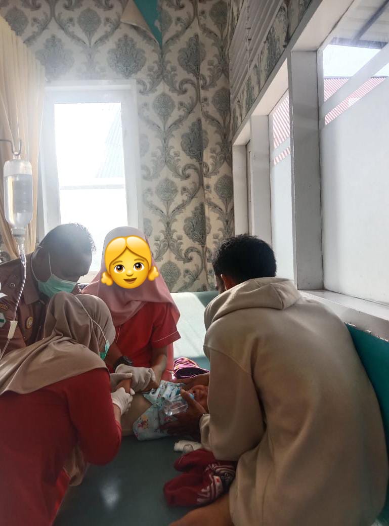 Pelayanan pasien UGD Puskesmas Air Haji   Selasa 10 Januari 2023