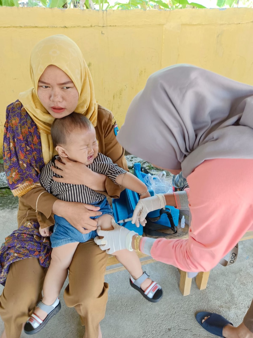 Posyandu Balita dan Ibu Hamil Di Bulan Januari awal tahun 2023 di Nagari Lunang Tengah