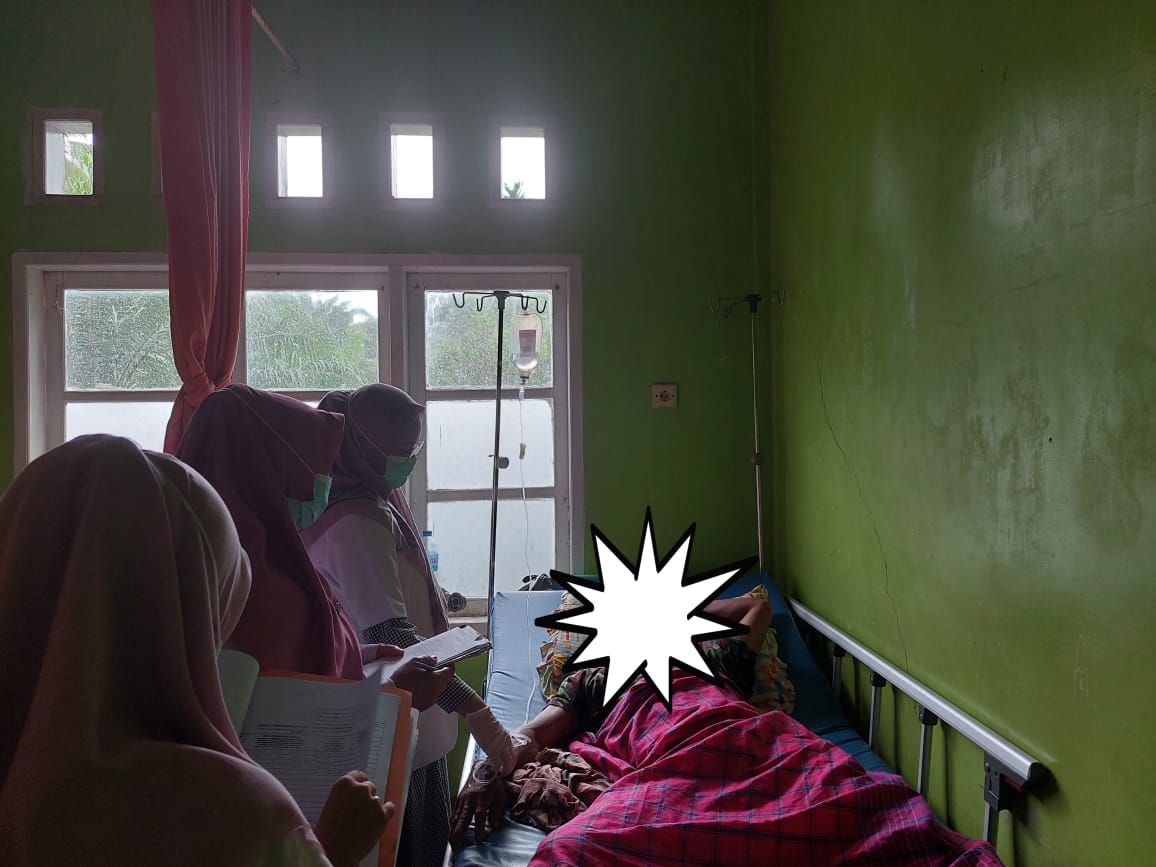 Puskesmas air haji  Tgl 11-01-2023 Pelayanan di ruang rawat inap RRI
