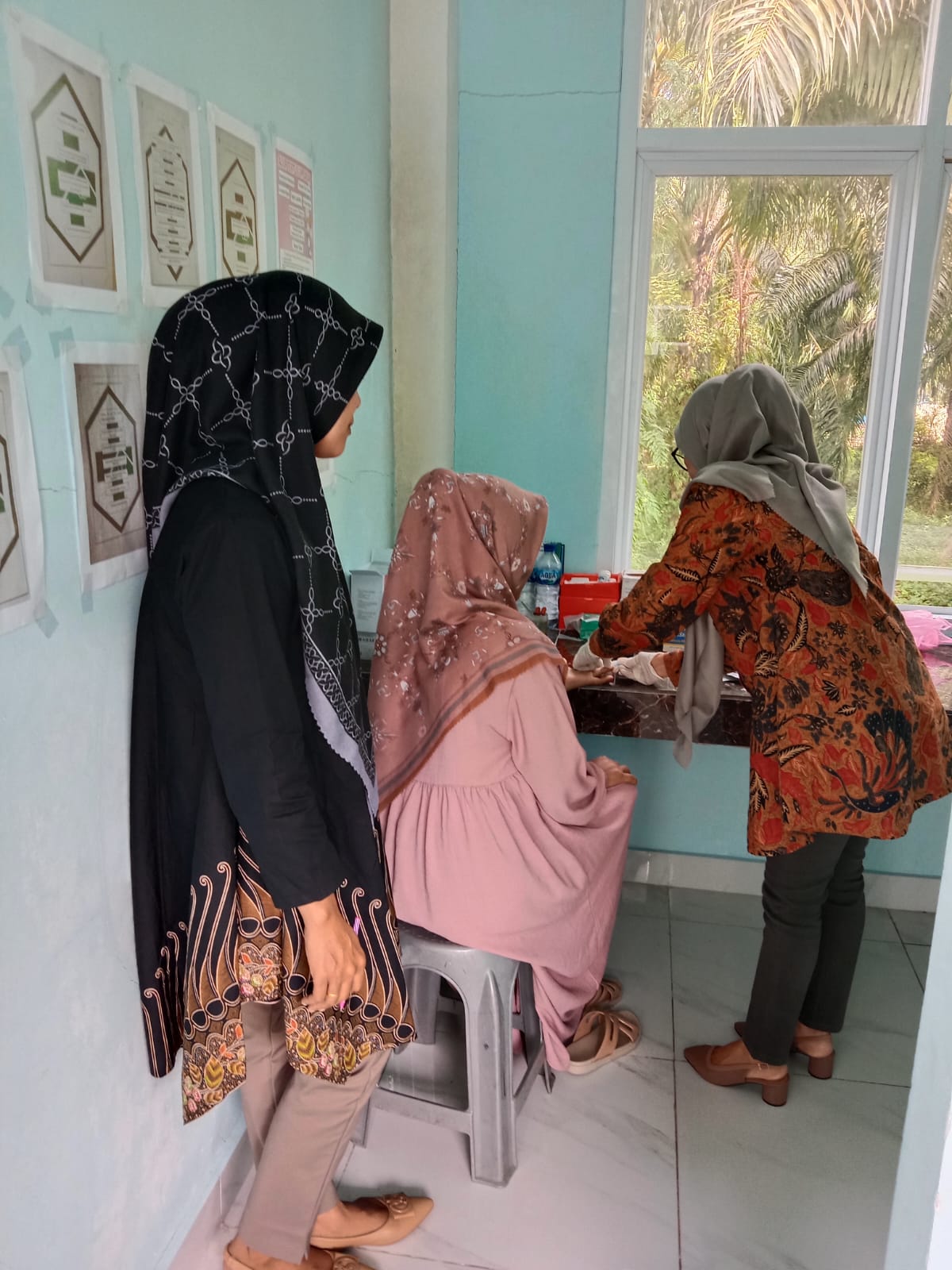 Puskesmas Kayu Gadang  Pendampingan ibu hamil untuk Pemeriksaa Laboratorium Ibu  Hamil
